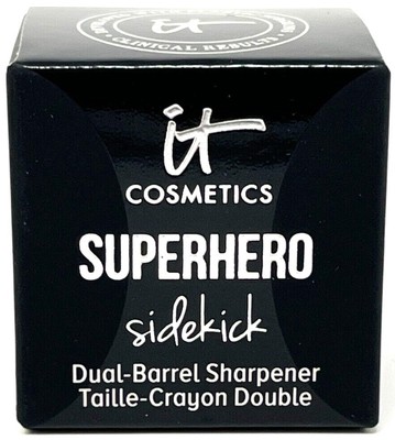 IT Cosmetics Superhero Sidekick Dual-Barrel Sharpener New In Packaging