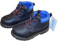 k3 WOW NWT CARTER'S Boys Size 11 Fashion Zip Ankle Boots Shoes NO BOX