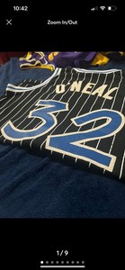 Shaq O Neal  ORLANDO MAGIC ADIDAS HARDWOOD CLASSICS NBA JERSEY SIZE M