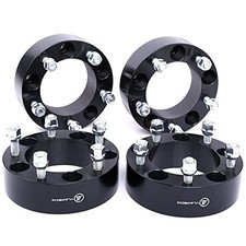 4x Black Wheel Adapters 5x5 To 5x4.75 - 2 Inch With 12x1.5 Studs - Pack Of 4 4x Black Wheel Adapters 5x5 To 5x4.75 - 2 Inch With 12x1.5 Studs - Pack Of 4