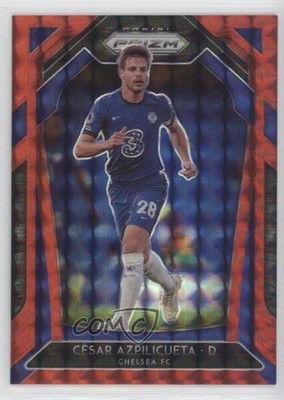 2020 Panini Prizm Premier League Retail Red Mosaic /159 Cesar Azpilicueta 0e09