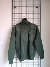 Pullover / Troyer grün - reine Schurwolle, maschinenwaschbar - Restposten