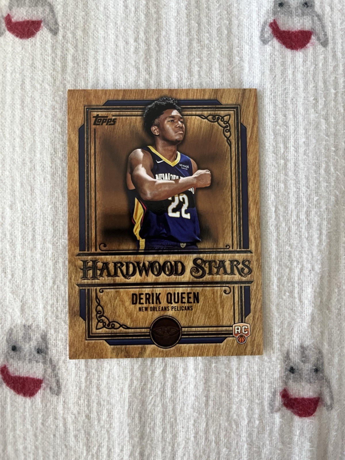 2025 Topps Basketball Derik Queen Hardwood Stars Case Hit RC SSP Pelicans