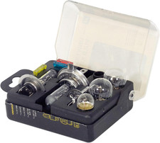 Compact Universal Car Bulb/Fuse Kit 0552 - Includes Popular Halogen Bulbs H1 (44