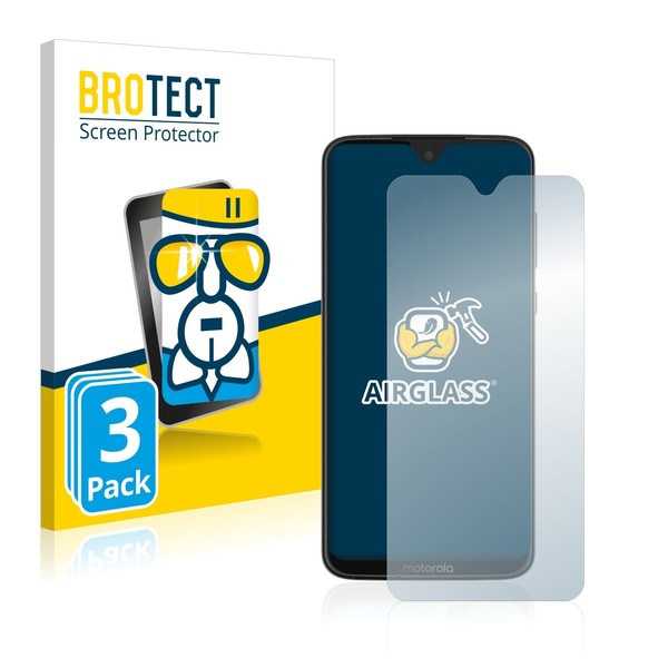 3X Panzerfolie Schutzglas FüR Motorola Moto G7 Plus / G7 Displayschutz-image