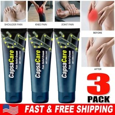 3PCS USA CapsaCare Neuropathy Massage Cream   Soothing Nerve Pain Relief 100g