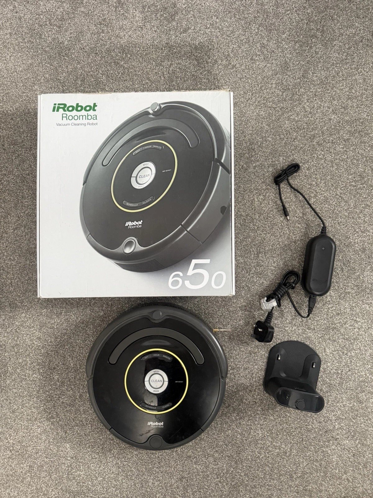 iRobot Roomba 650 Vacuum Cleaner - Spares or Repairs Robot