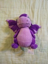 Neopets Purple 6" Plush Scorchio 2008 Stuffed Animals Jakks Pacific Preowned