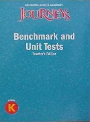 Journeys: Benchmark and Unit Tests - Paperback, by Houghton Mifflin - Acceptable