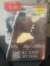 Indecent Proposal DVD New, Sealed, Woody Harrelson, Demi Moore, Robert Redford