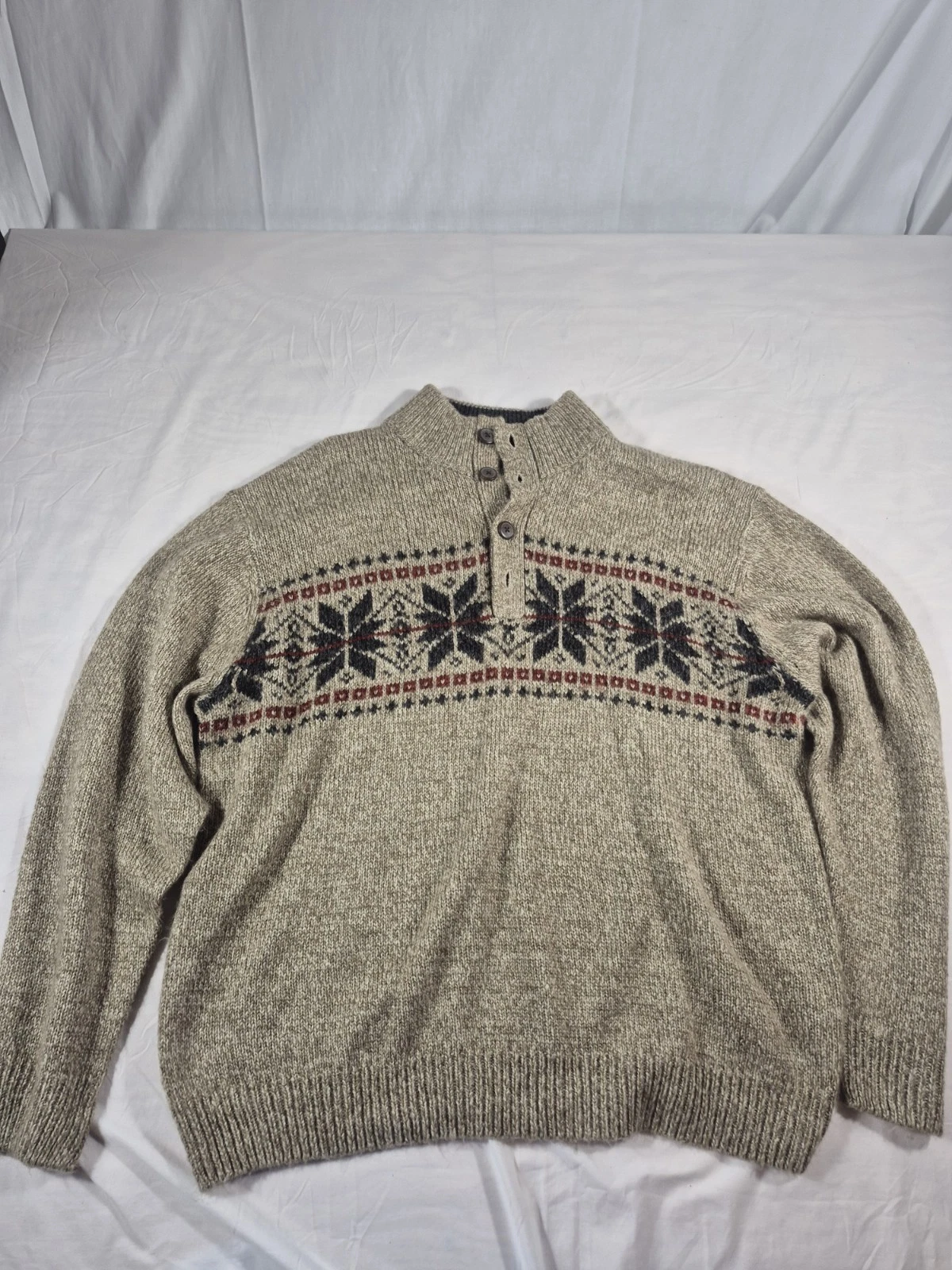Tricots St. Raphael Acryiic Like Wool Super Warm Sweater Men's XXL