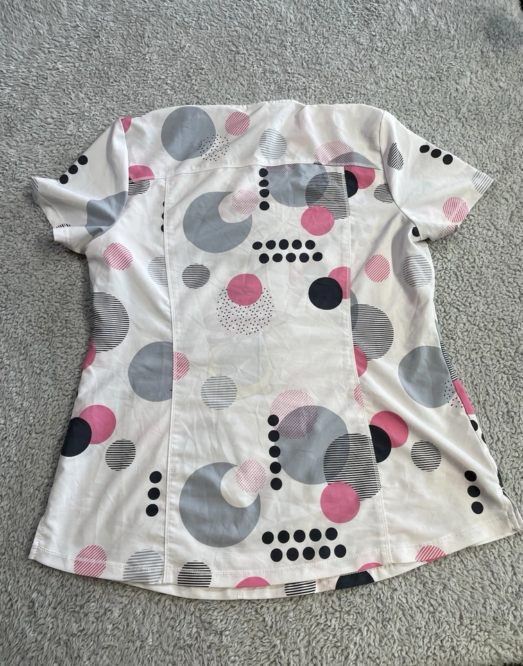 Women's Size Large Dickies Tooniforms Scrub Top "Minnie Mouse" - Image 4 of 4
