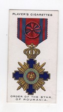 War decorations & Medals 1927 #64 Order of the Star of Roumania