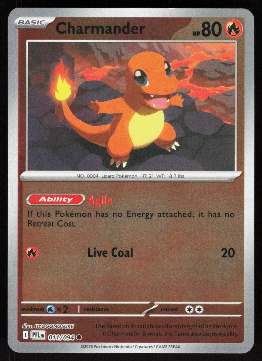 Fire Charmander Pokmon TCG Individual Collectible Card Game Cards for sale  - eBay