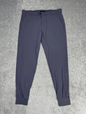 Greyson Montauk Sport Jogger Pants Mens 34 Blue Stretch Performance Tailored Fit