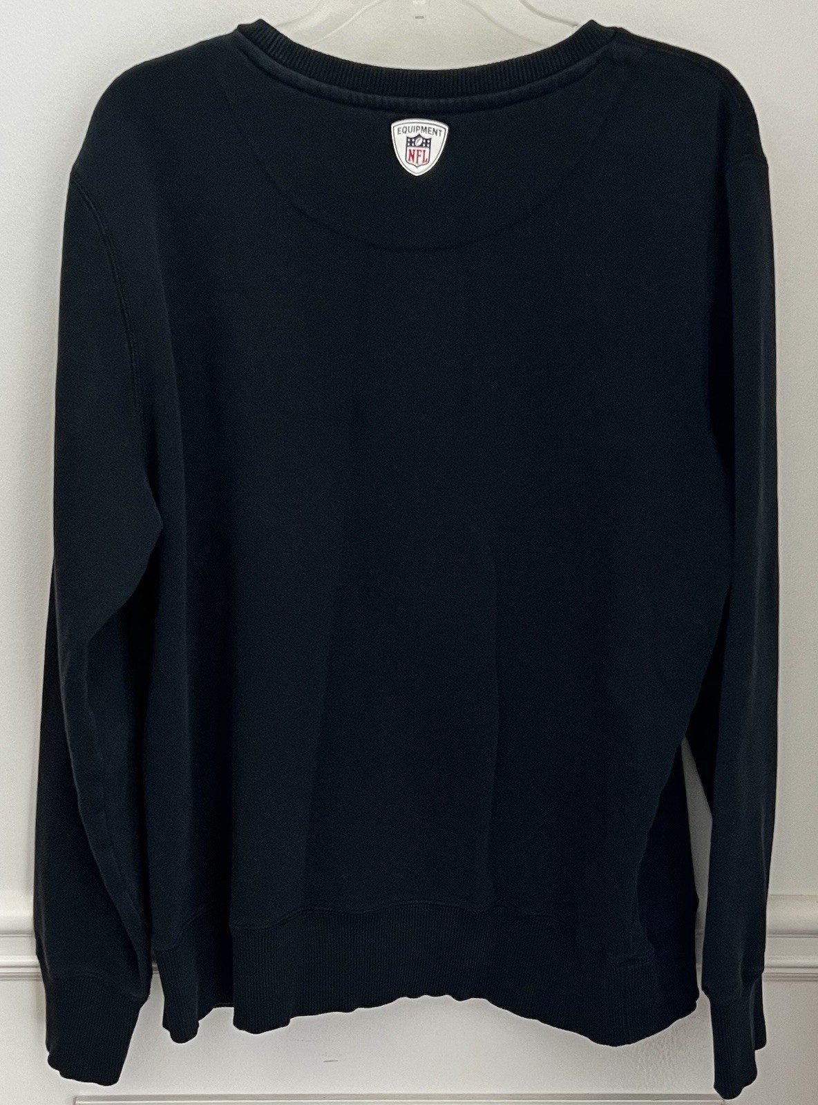 Nike NFL Pittsburg Steelers Property Of Men’s Long Sleeve Black Shirt Size L thumbnail 3