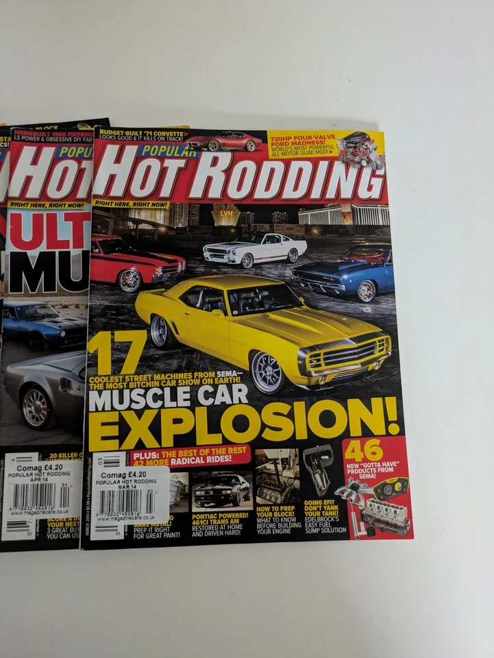Popular Hot Rodding Magazine 9 Issue Jan Feb Mar April May June Jul Aug Sep 2014 - Image 4 of 4