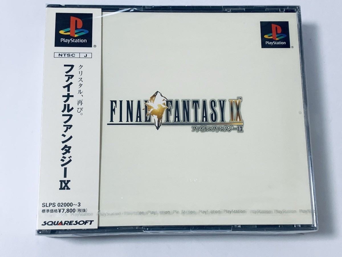 New Sealed Final Fantasy IX FF 9 - Sony PlayStation 1 PS1 NTSC-J