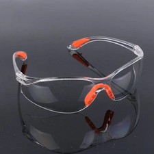 Clear Safety Goggles Anti-Fog&Anti-Scratch Eye Protection Work/Lab Glasses