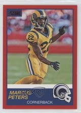 2019 Score Red Marcus Peters #294 0b3