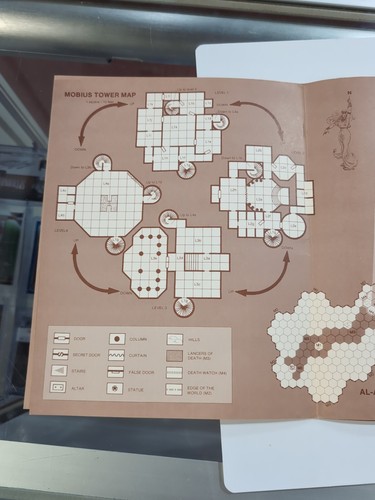 LOST TOMB OF MARTEK MODULE I5 TSR DUNGEONS & DRAGONS AD&D D&D tracy hickman '83 - Picture 12 of 13