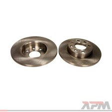 2x Maxgear 19-0744 Bremsscheibe Vorne für Opel Corsa A CC Chevrolet Corsa Daewoo