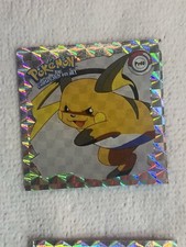 Vintage Holographic Foil Pokemon Stickers 6