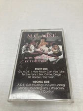 M.C. A.D.E. How Much Can You Take Tape Rap Miami Cassette Ade 4 Sight 1989