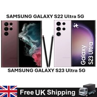 NEW Samsung Galaxy S22/S22+/S22 Ultra/S23 Ultra/S24 Ultra 5G Unlocked Smartphone