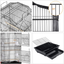 Yaheetech Bird Cage 64-inch Open Top Standing Medium Small Parrot Parakeet 100% nieuw