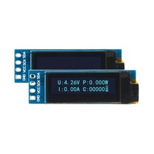 1pcs Blue IIC I2C 0.91'' 128x32 OLED LCD Display DIY Module 3.3V/5V