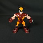 Marvel Playskool Heroes Wolverine 5” Figure X-Men 2012 Hasbro Squeeze Toy