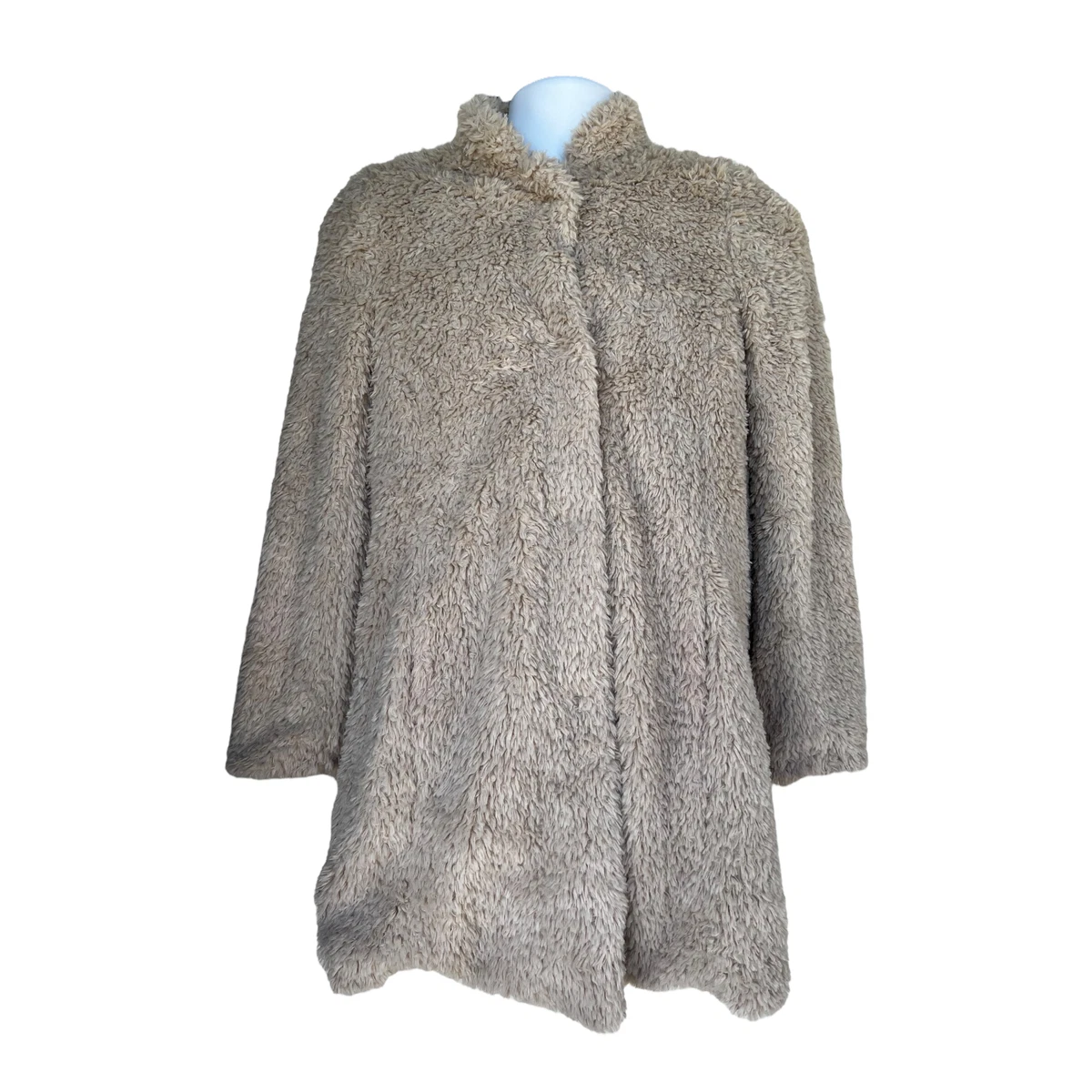 Kenneth cole top faux fur jacket