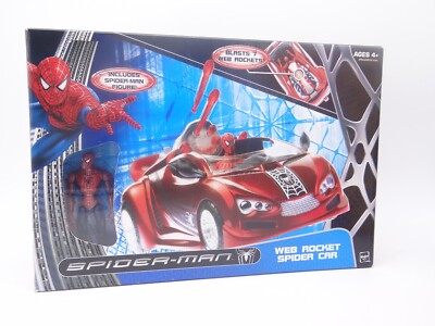 Spider-Man Web Rocket Auto Fahrzeug Spielzeug Set Hasbro Marvel 2011 NEU OVP