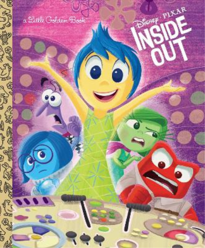 Inside Out (Disney/Pixar Inside Out) (Copertina rigida) Little Golden Book