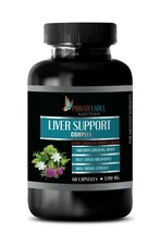 liver protection - LIVER SUPPORT COMPLEX - milk thistle extract - 60 Capsules
