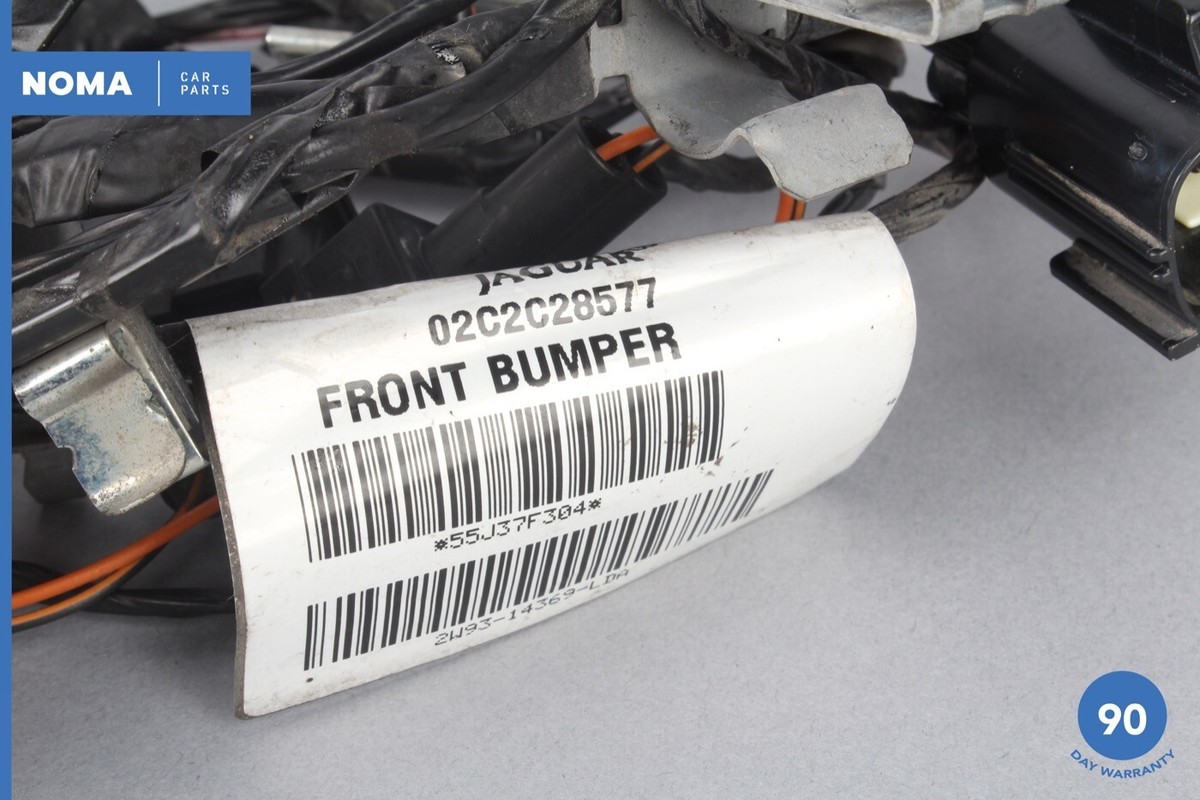 04-07 Jaguar XJ8 VDP X350 Front Bumper Parking Aid Wire Wiring