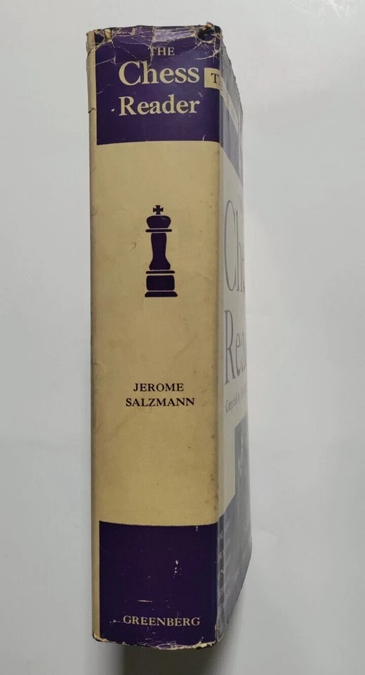 Jerome Salzmann - Chess Reader - The Royal Game in World Literature 1st ed 1949 - Image 3 of 4