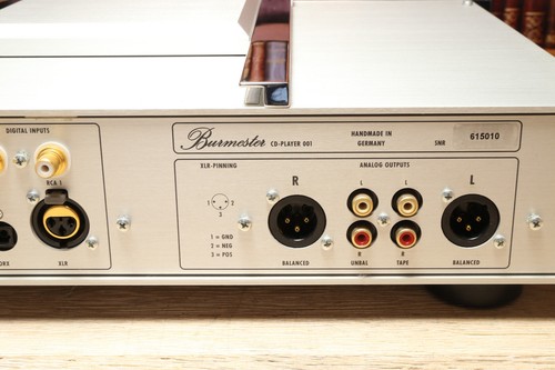 Burmester 001 Weltklasse CD-Player. 1A, Video! OVP, Certificate, Remote, Box - Bild 7 von 9