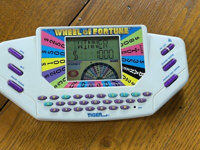 Wheel of Furtune game by Tiger Electronics Inc 1995 TESTED | eBay