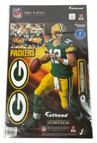 Green Bay Packers 11x17 Multi-Use Decal Sheet - 4 Decals - Auto, Windows, Cornhole