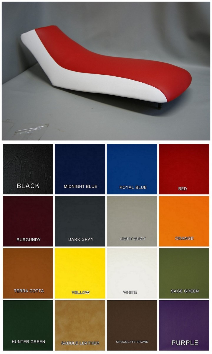 HONDA TRX400Ex Sportrax 400 Seat Cover 1999-2007 2-TONE RED
