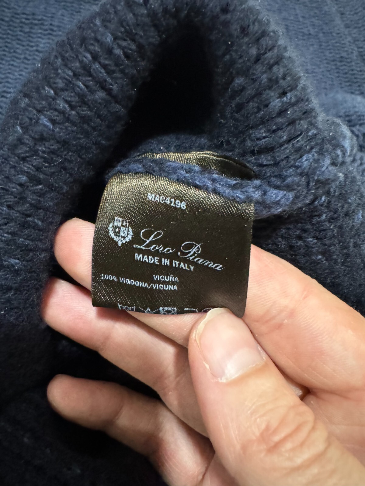 $12,500 Vicuna Sweater Loro Piana NWT - 48EU image 6