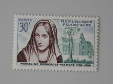 France 1959 1214 neuf luxe ** Marceline Desbordes-Valmore