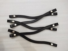 Leather Empty channel Snap Brow-band All Size  U Shape For Horse F P