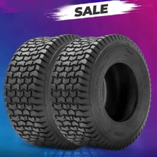 Set Of 2 13x5.00-6 Lawn Mower Tires 13x5.00x6 13x5-6 Tractor 4Ply Tubeless Tyres