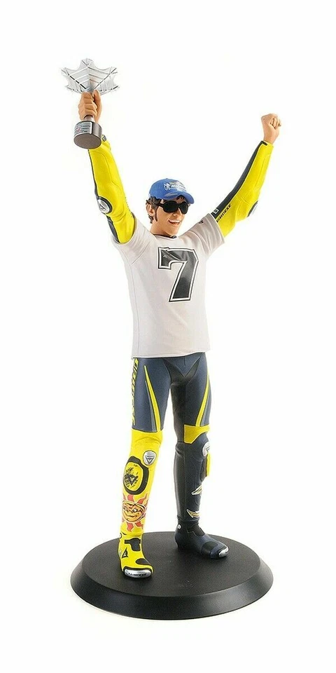 MODELLINO ACTION FIGURE SCALA 1:6 MINICHAMPS VALENTINO ROSSI SEPANG 2005 MOTO GP - Immagine 4 di 4