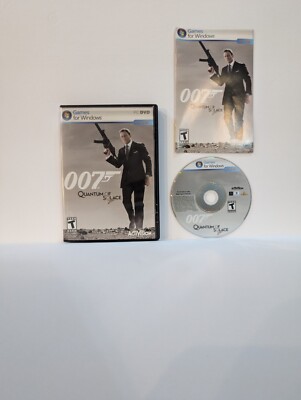 James Bond 007: Quantum of Solace (PC, 2008) 47875332454 | eBay