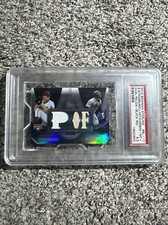 2010 Jason Heyward/Stephen Strasburg Bowman Sterling Dual Relic PSA 8.5 Black/25
