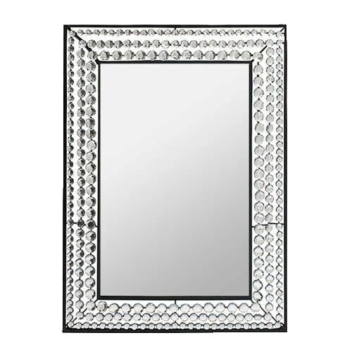 Espelhos para decoração do lar com estrutura de metal art déco